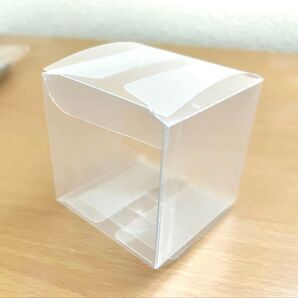 新品 70個セット販売 透明プラスチック立方体ボックス各サイズ