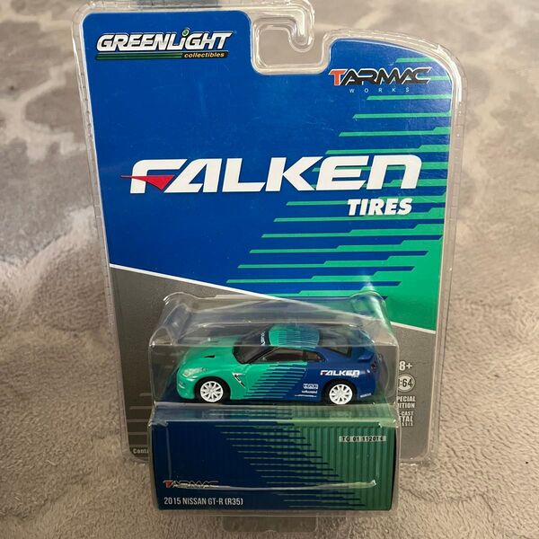 グリーンライト NISSAN GT-R(R35) FALKEN TIRES 1/64