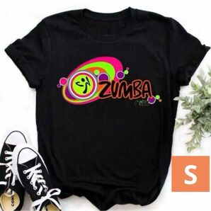 ズンバ Tシャツ ヨガ ダンスウェアZUMBA レディース 普段着 四季兼用 Sサイズ