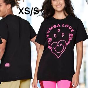 ZUMBAのロゴTシャツ 男女兼用 ランニング ヨガ ダンスウェア XS/S