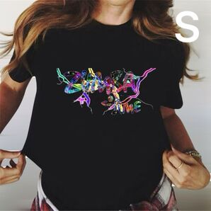 ズンバ Tシャツ ヨガ ダンスウェアZUMBA レディース Sサイズ ブラック