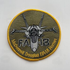 FA-18 ホーネット パッチ ワッペン ミリタリー