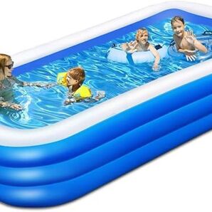 大型プール ビニールプール 家庭用 210*140*56cm プール 水遊び