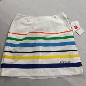 38 ARCHIVIO リボンボーダースカート