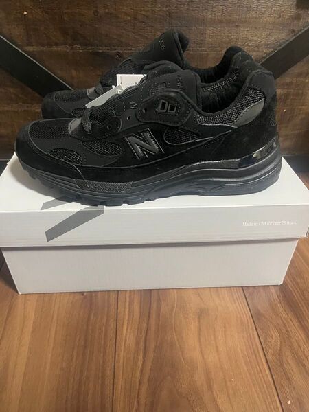 NEW BALANCE U992TB BLACK ブラック 24cm US6