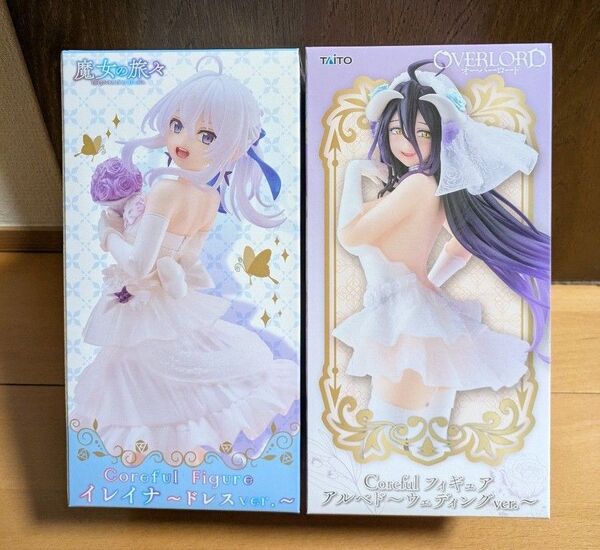魔女の旅々 イレイナフィギュア & オーバーロード アルベドフィギュア 2体セット
