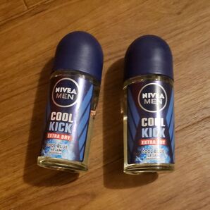 NIVEA MEN Cool Kick Extra Dry デオドラント ロールオン 50ml 2個セット