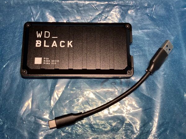 2024年製造品 WD BLACK Game Drive SSD 4TB ポータブルSSD 外付けSSD