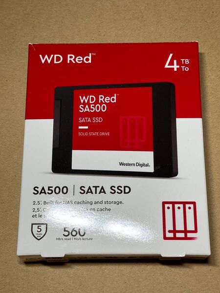 WD Red 4TB SSD NAS SATA 2.5インチ