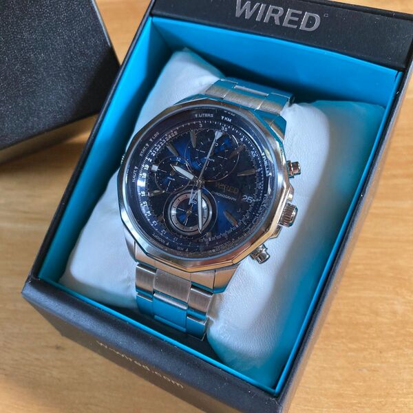 SEIKO ワイアード 腕時計 クロノグラフ 電池交換済 セイコー WIRED 未使用
