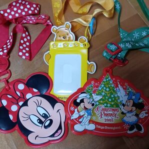 ディズニーランド チケットケース パスケース3個セット