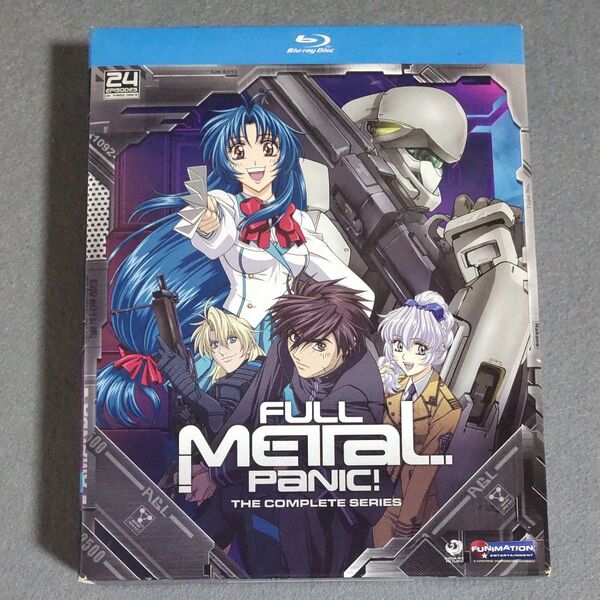 (中古)(blu-ray)アニメ "フル・メタル・パニック!" 1stシーズン 全24話 3枚組輸入盤1個(国内プレーヤー再生可)