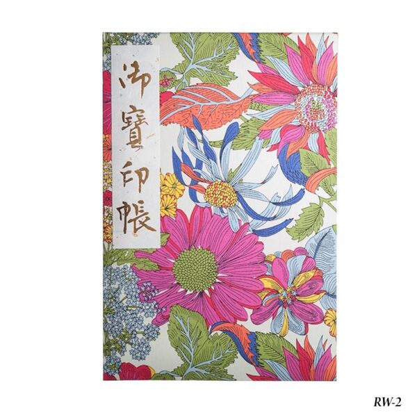 LIBERTYジャパン公式取扱店英国リバティ社の生地を使った御朱印帳/花柄/Lサイズ/蛇腹式 RW-02L