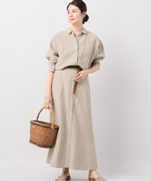 【美品】Plage◆semi flare H/S ワンピース◆プラージュ