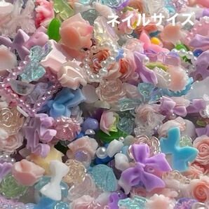 【限定セット】ネイルパーツサイズ 極小パーツ含む 1袋(約3g)200円