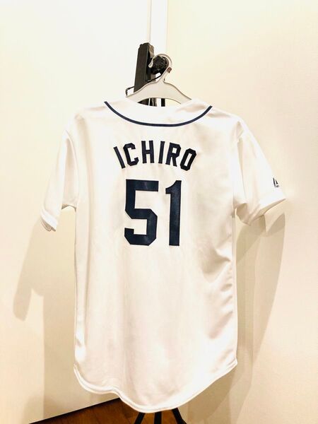 イチロー Majestic シアトルマリナーズ ユニフォーム MLB ICHIRO 51 マジェスティック L マリナーズ