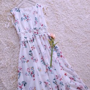 《31 Sons de mode》Sweetコラボ花柄ロングワンピース