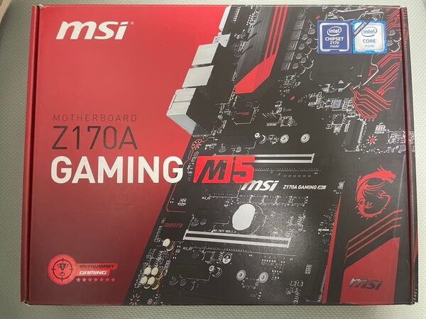 【動作確認済み】msi Z170A gaming m5 マザーボード