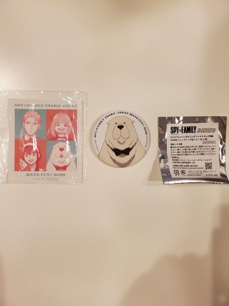 SPY×FAMILY 万博 缶バッジ ステッカー
