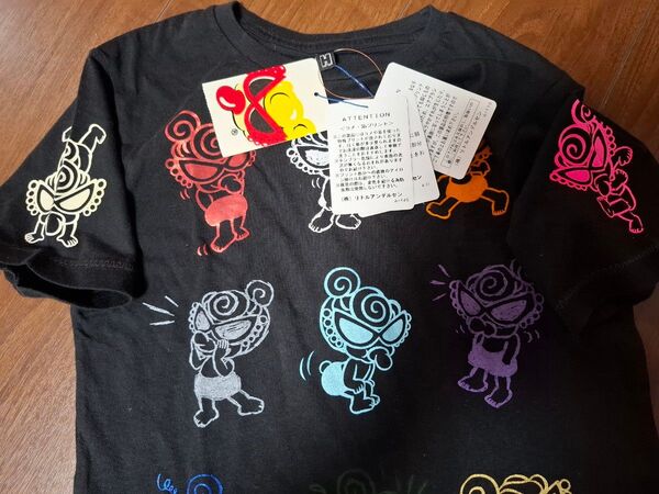 【未使用】hysteric mini 。140㎝。半袖。Tシャツ。 こども服。 プリント 半袖Tシャツ トップス