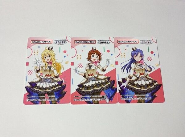 アイドルマスターツアーズ バナパス アイドルマスター 3種セット 新品