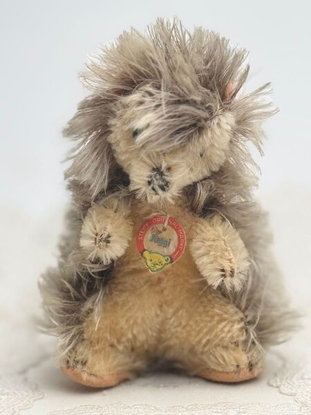 送料無料★シュタイフ★Joggi Hedgehog 12cm★ハリネズミのジョギー/針鼠/立ちポーズ★ビンテージ★Steiff