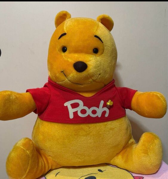 ディズニーランド くまのプーさん 特大 BIG ぬいぐるみ レトロ