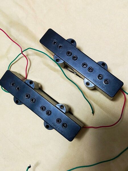 DiMarzio DP123 model J ディマジオ ジャズベース ピックアップ セット ブラック