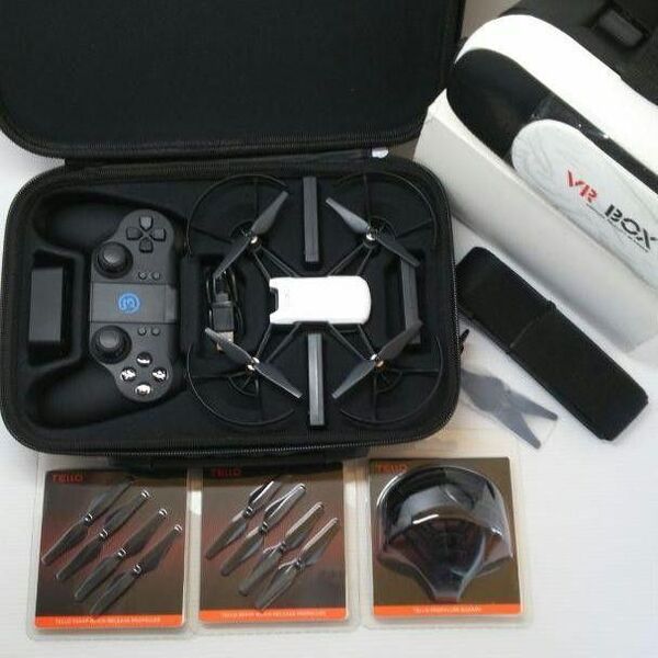 ドローン DJI Tello +VRゴール フルセット(予備パーツ付き)