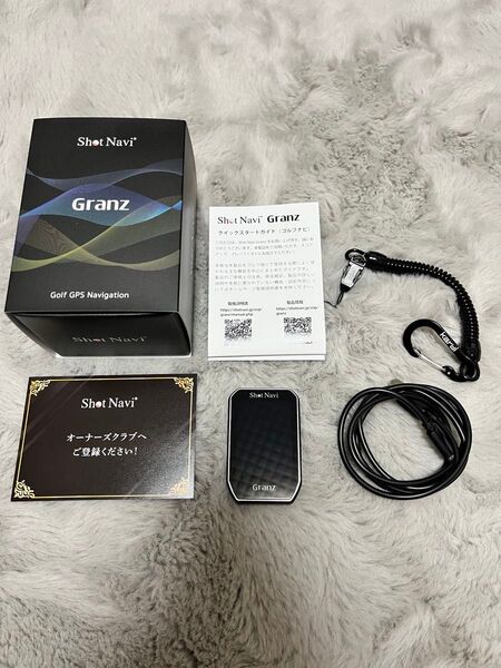 ♪超美品♪ ShotNavi Granz ショットナビ グランツ GPS距離計 ゴルフ用距離計