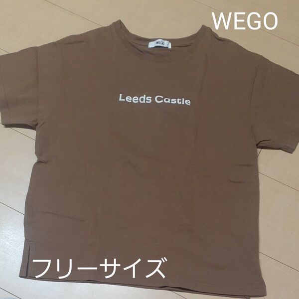WEGO Tシャツ フリーサイズ ブラウン