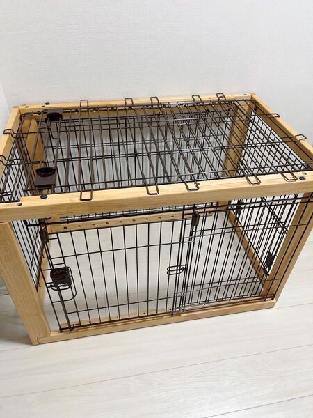 リッチェル 拡張ケージ 犬 中古