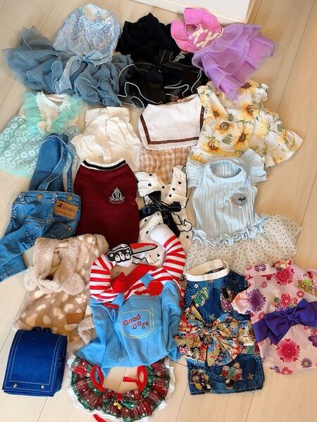 値下げ!早い者勝ち!犬服・アクセサリー 豪華20点セットまとめ