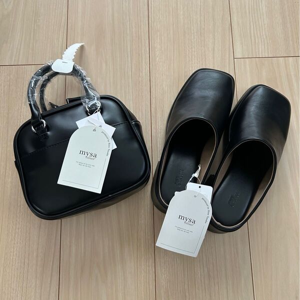 mysa closet バック&サボサンダル