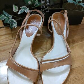 BODY DRESSING Deluxe■ボディドレッシング■素敵なサンダル・23・天然皮革・USED・自宅保管品