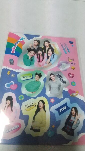 NewJeans Hello New Me シール未使用品