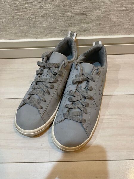 CONVERSE ローカットスニーカー グレー 23cm