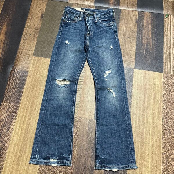 abercrombie & fitch kidsデニム【サイズ8】【アメリカンイーグル】【ホルスター】