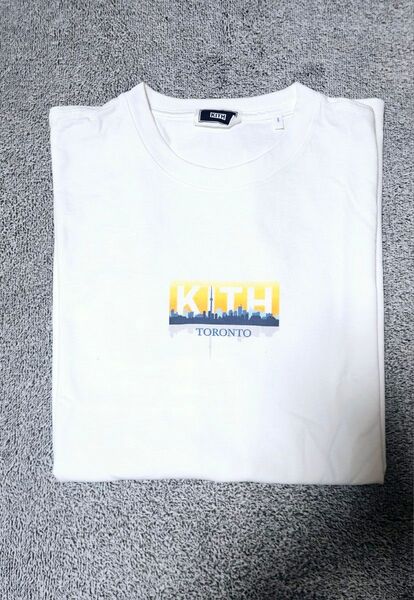 Kith Toronto Classic Logo Tee "White"