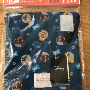 Disney プルート フィフィ 新品 巾着 ディズニー 新品未開封 新品タグ付き 小物入れ ランチ巾着 弁当箱袋 犬 いぬ