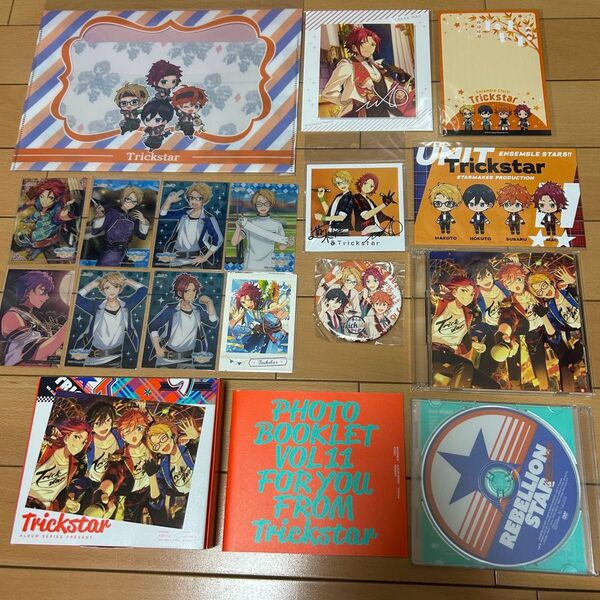 あんさんぶるスターズ あんスタ グッズ Tricksterなど カード、CD