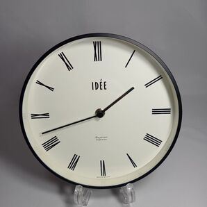 IDEE TIMING 壁掛け時計 ローマ数字 ケース付き モダン インテリア アート アンティーク