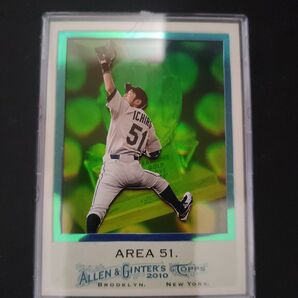 2010 topps town ichiro area51 /1
