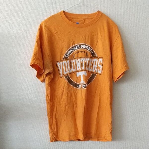 NCAA Tシャツ オレンジ色 Mサイズファッション