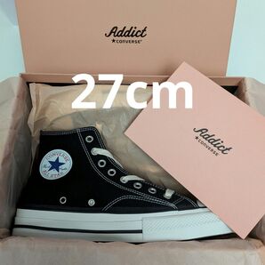 Converse Addict Chuck Taylor Canvas Hi Black 27cm