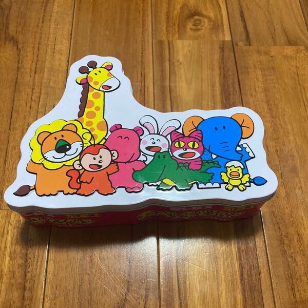 たべっ子どうぶつ 缶ケース おまけステッカー