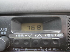  operation verification settled * Daihatsu original radio FM AM 86120-B2040 speaker 1 body type Mira L275S*Ξ0279E E-27E
