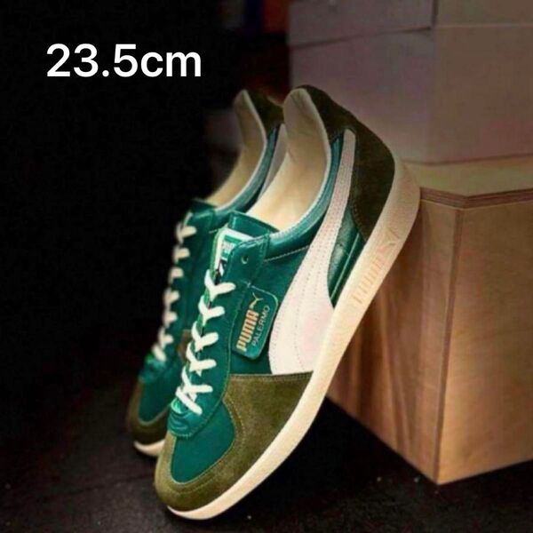 5/31最終値下げ 希少 レディース SOMA PUMA PALERMO MIJ GREEN MONSTER 23.5cm