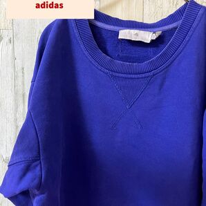 ステラマッカートニー adidas トレーナー ワンピース 無地 古着