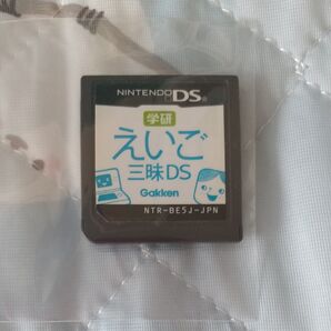 ソフトのみ DS えいご三昧 DSソフト